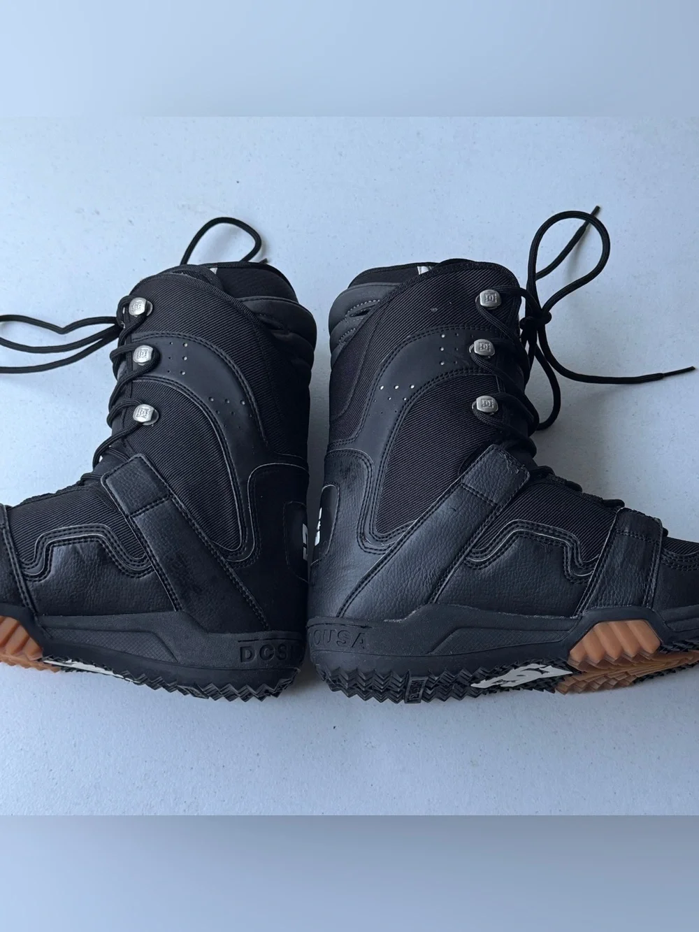 DC SHOECOUSA Men's PHASE Snow Boots Black 2005 Model 300409 US Size 10 Vintage